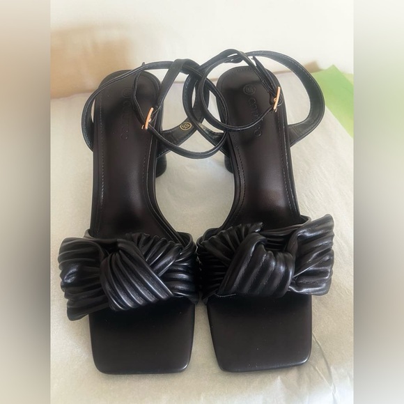 Coutgo Women's Bow Knot Heels 8.5 - Picture 6 of 8